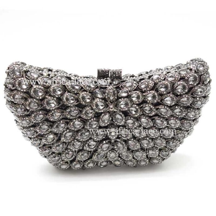 Luxury clutch evening bags Ladies crystal diamonds party bag