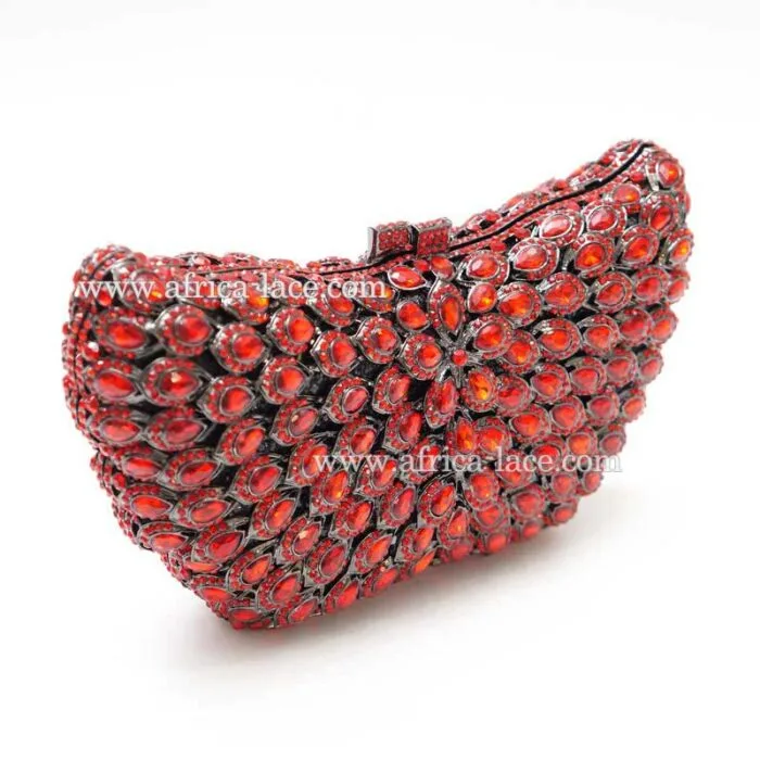 Luxury clutch evening bags Ladies crystal diamonds party bag