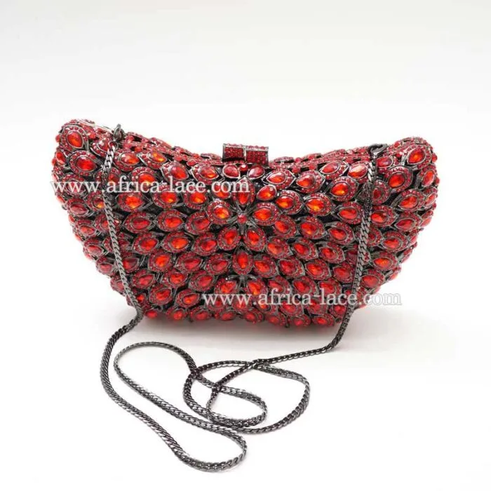 Luxury clutch evening bags Ladies crystal diamonds party bag