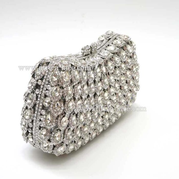 Luxury clutch evening bags Ladies crystal diamonds party bag