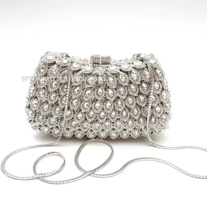 Luxury clutch evening bags Ladies crystal diamonds party bag