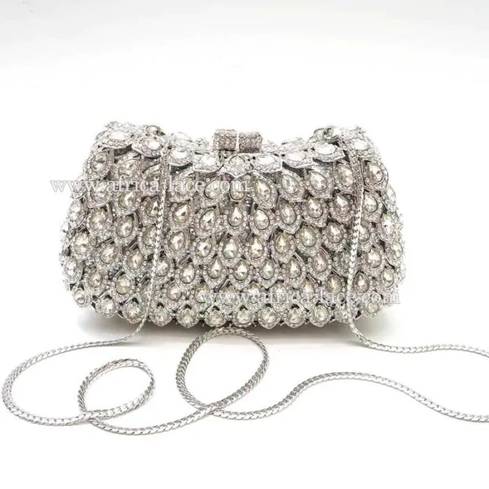 Luxury clutch evening bags Ladies crystal diamonds party bag