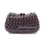 Luxury clutch evening bags Ladies crystal diamonds party bag