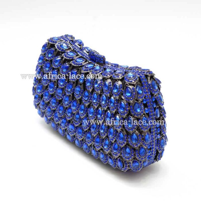 Luxury clutch evening bags Ladies crystal diamonds party bag