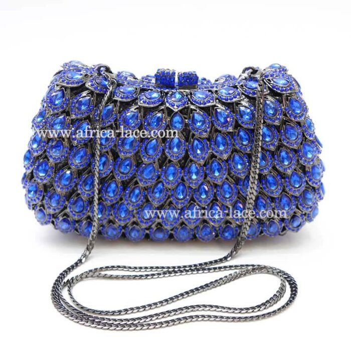 Luxury clutch evening bags Ladies crystal diamonds party bag