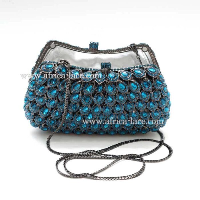 Luxury clutch evening bags Ladies crystal diamonds party bag