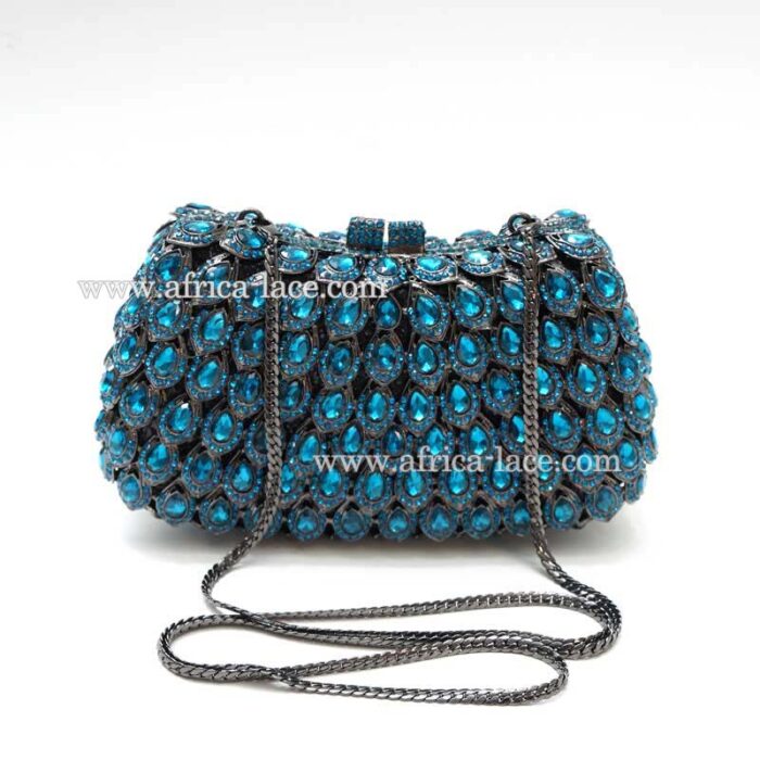 Luxury clutch evening bags Ladies crystal diamonds party bag