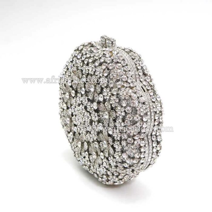 Luxury clutch evening bags Ladies crystal diamonds party bag