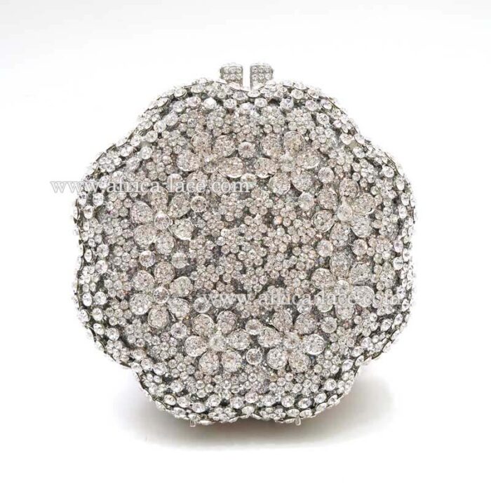 Luxury clutch evening bags Ladies crystal diamonds party bag