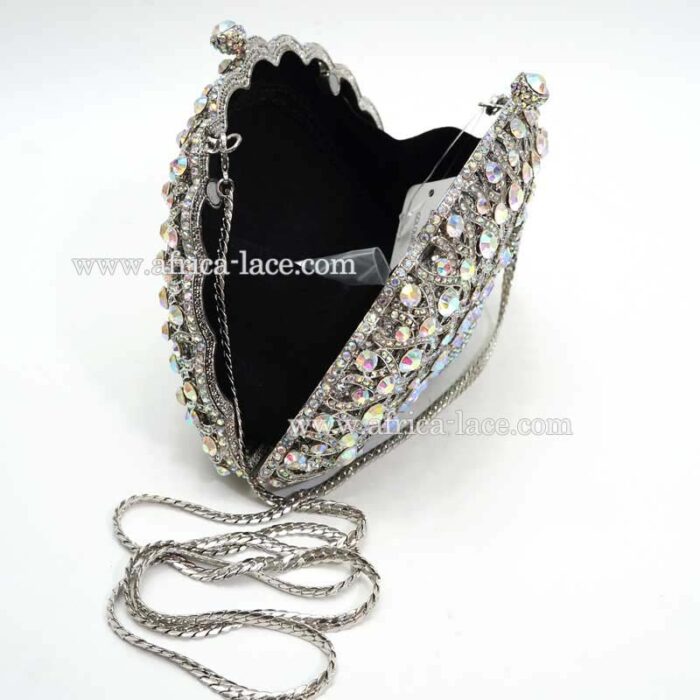 Luxury Crystal Evening clutch Peacock Clutch purse wedding clutch bag CL 107B 4