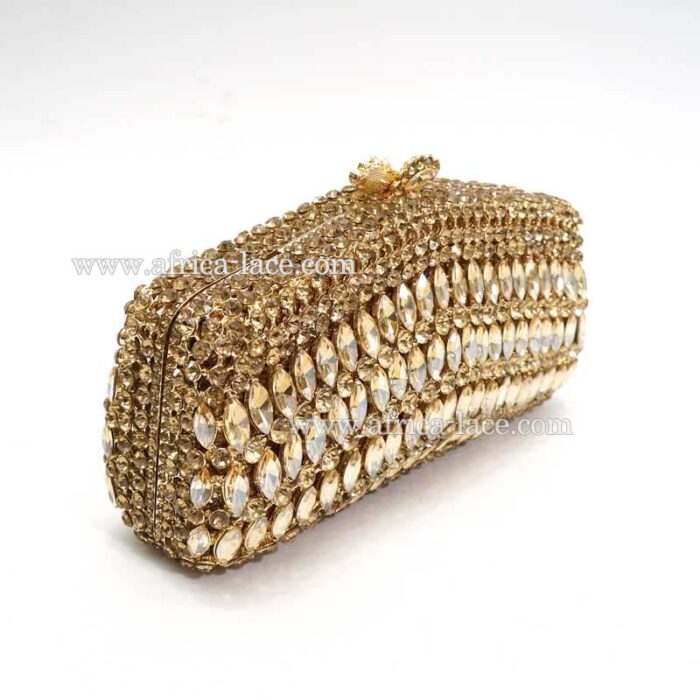 crystal clutch bag