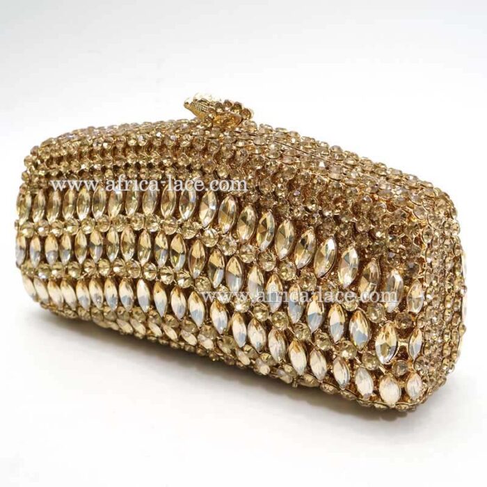 crystal clutch bag