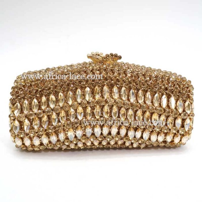 crystal clutch bag