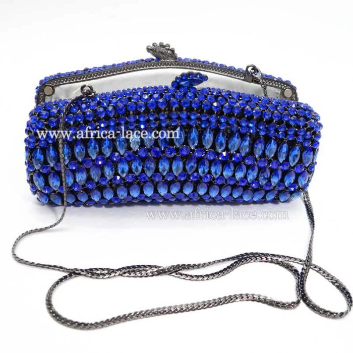 crystal clutch bag