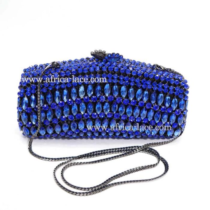 crystal clutch bag