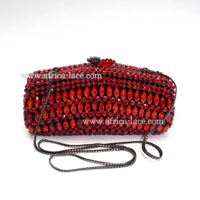 crystal clutch bag