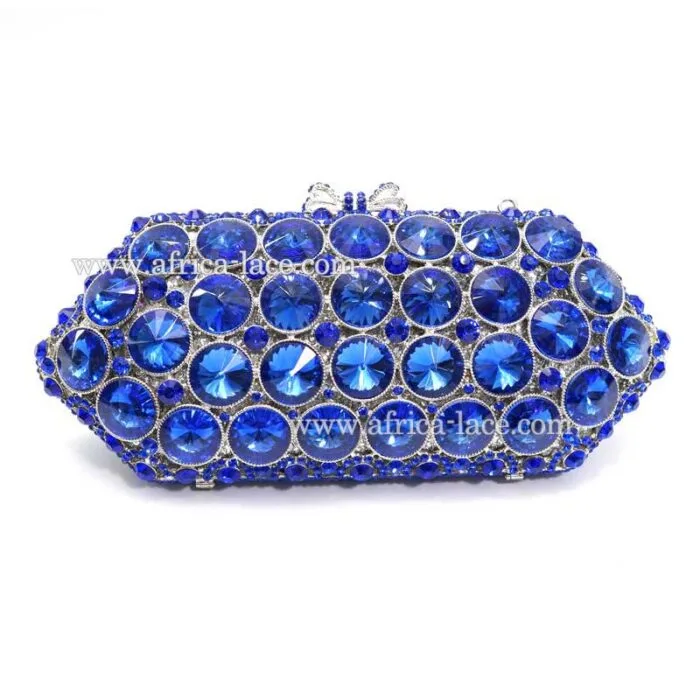 crystal clutch bag