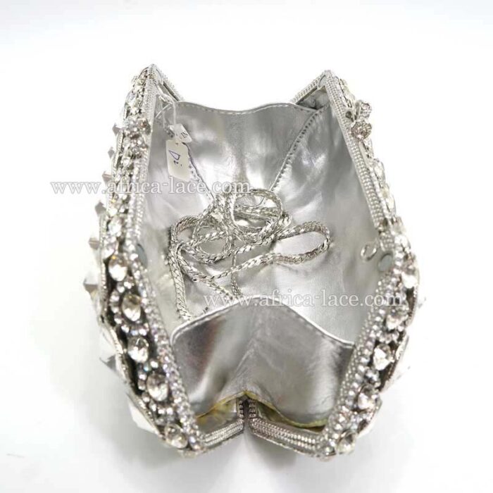 crystal clutch bag