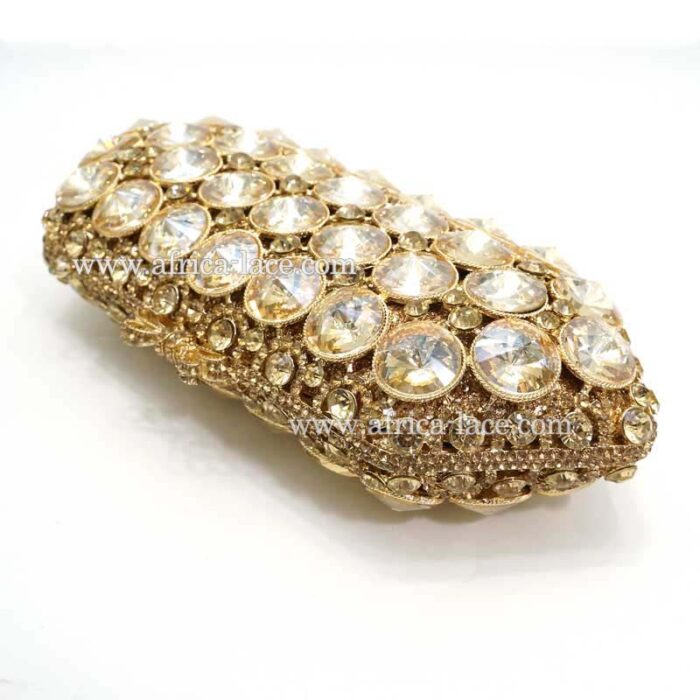 crystal clutch bag