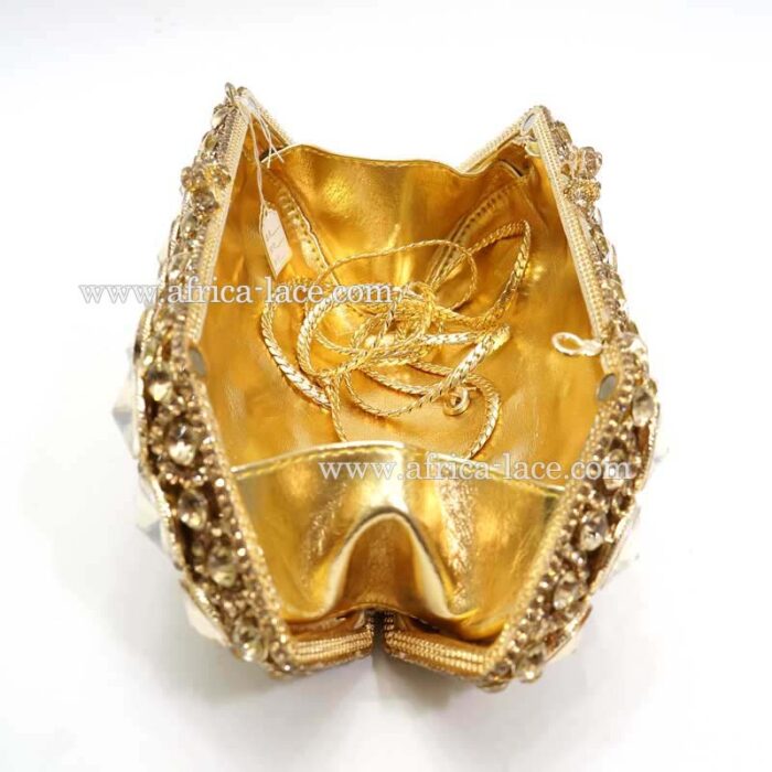 crystal clutch bag