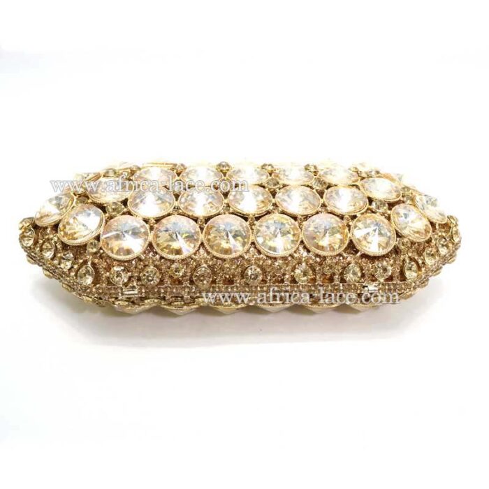 crystal clutch bag