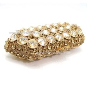 crystal clutch bag