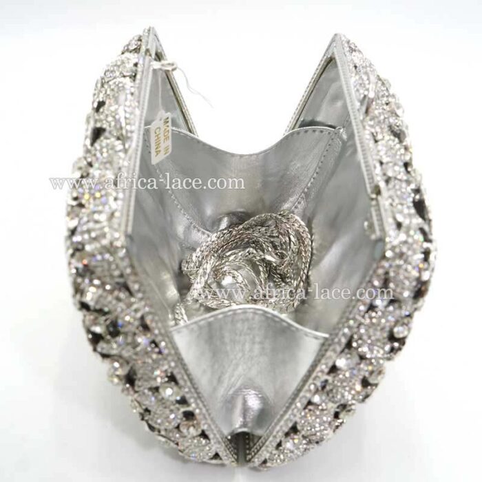 luxury crystal clutch bag