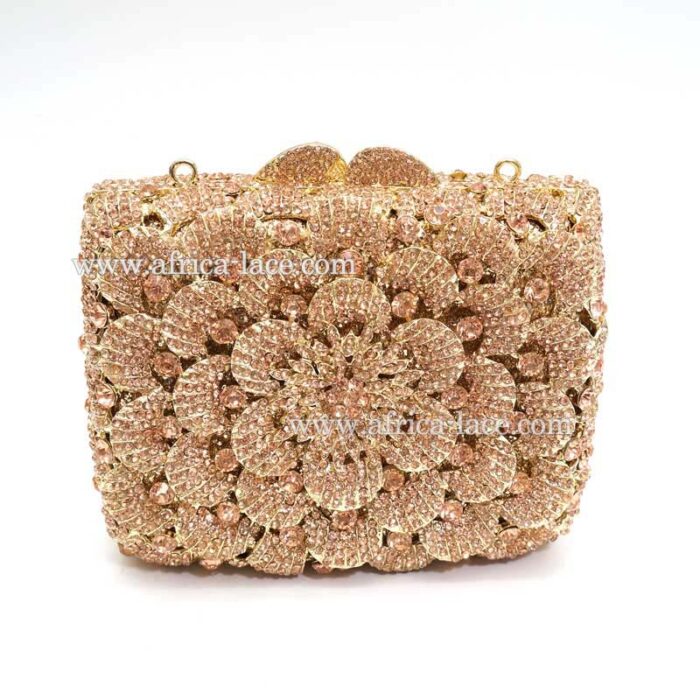 luxury crystal clutch bag