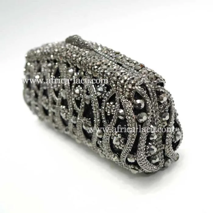 luxury crystal clutch bag
