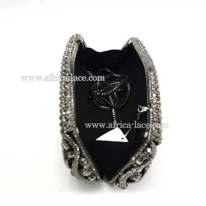 luxury crystal clutch bag