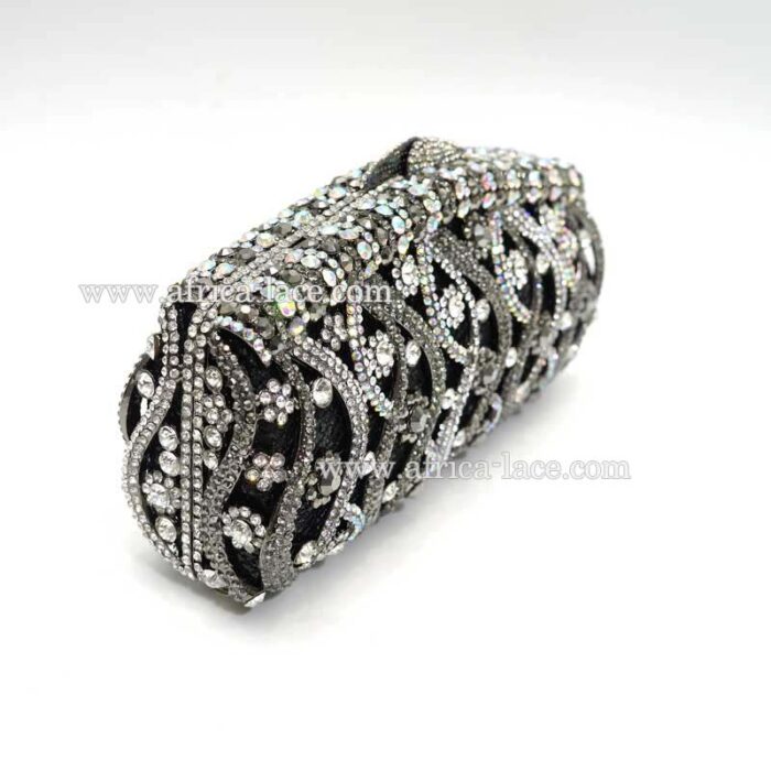 luxury crystal clutch bag