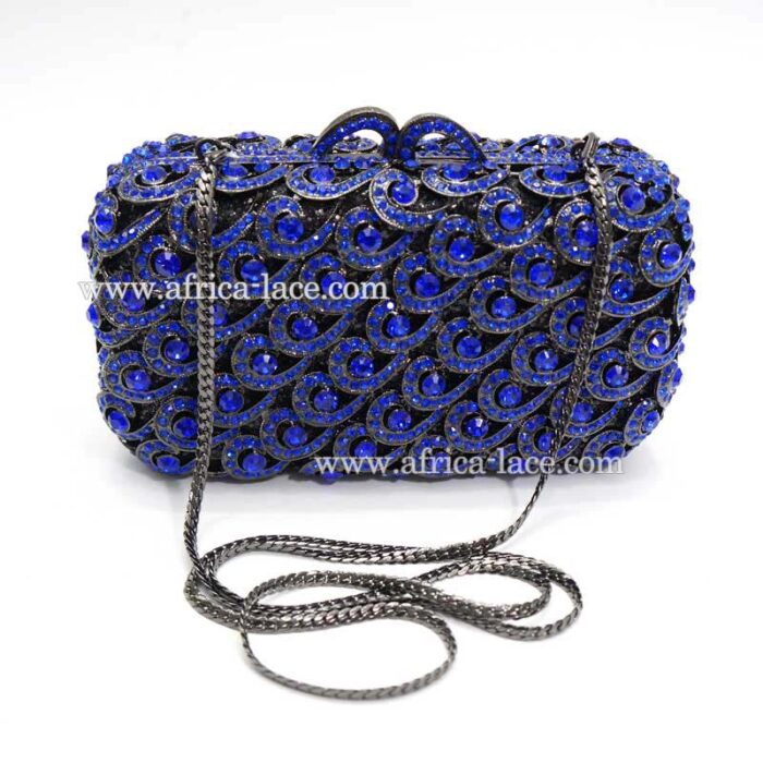 luxury crystal clutch bag