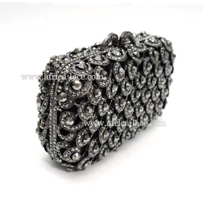 luxury crystal clutch bag