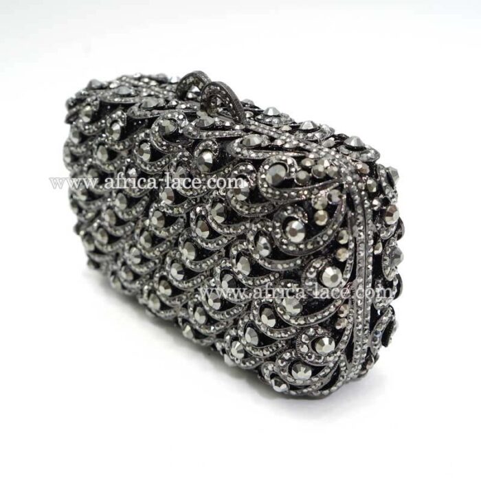 luxury crystal clutch bag