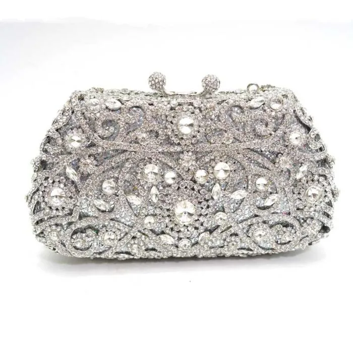 Luxury Crystal Clutch Bag