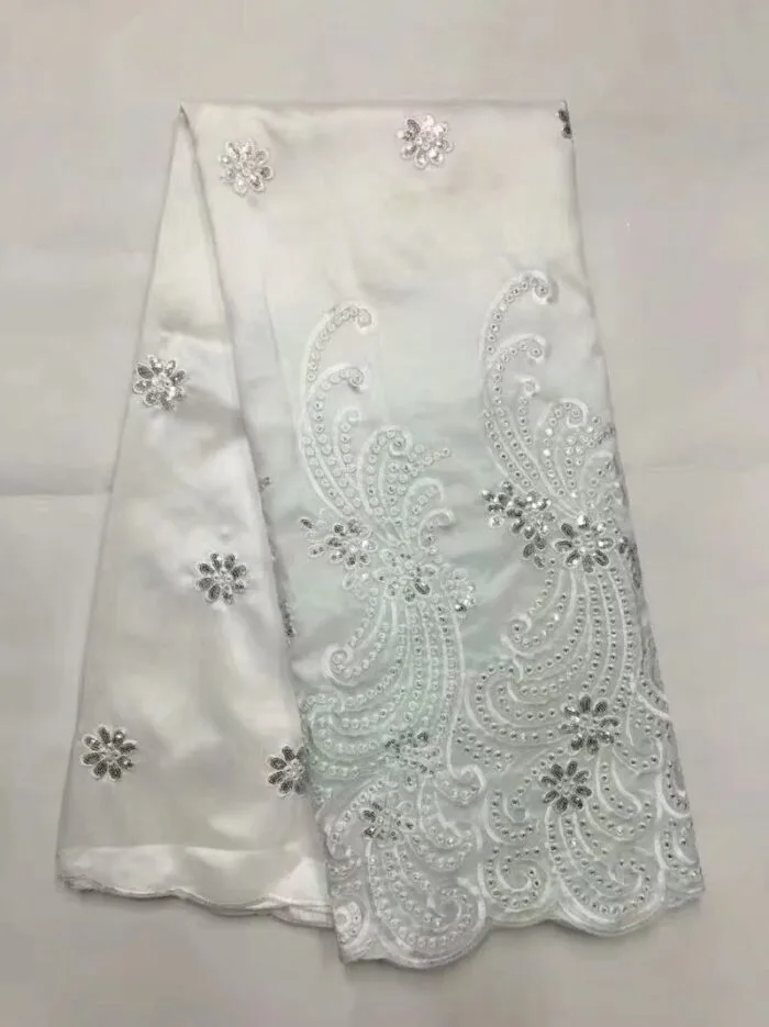 5 yards Sequined George Lace Fabric