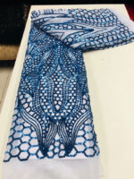 luxury sequins lace fabric for dress