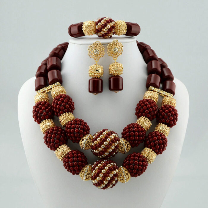 Luxury handmade african Wedding Jewelry