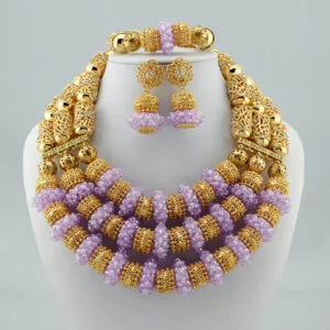 Luxury handmade african Wedding Jewelry