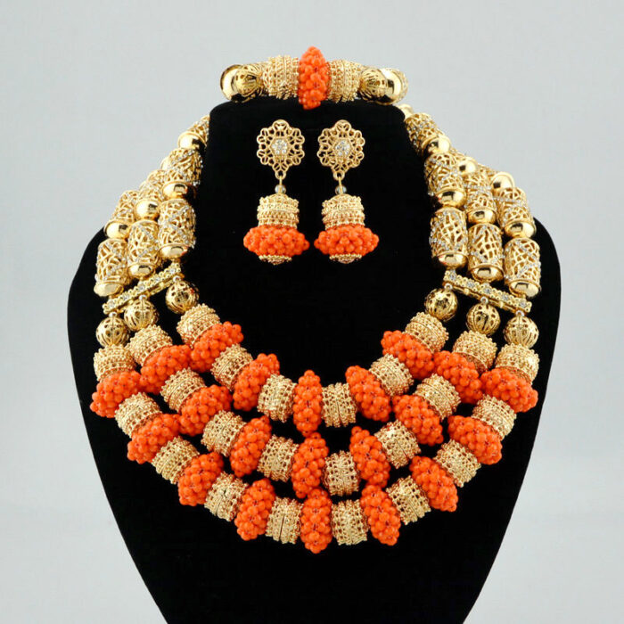 Luxury handmade african Wedding Jewelry