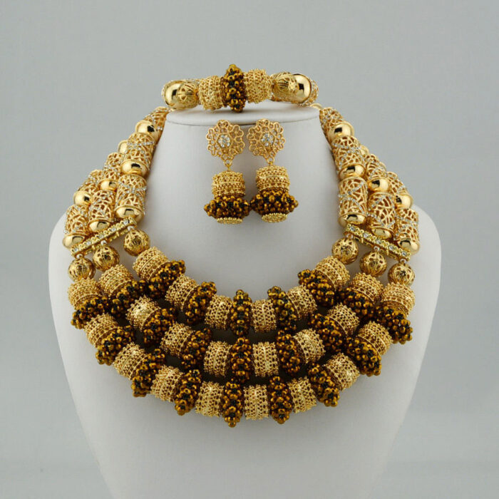 Luxury handmade african Wedding Jewelry