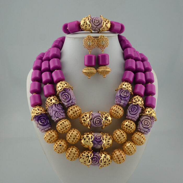 Luxury handmade african Wedding Jewelry