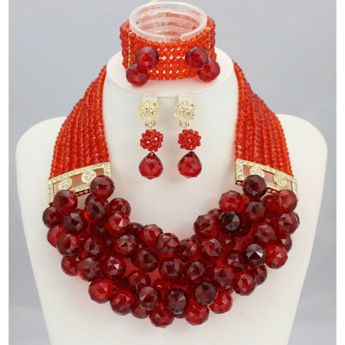 Traditional Jewelry Set African Beads Jewelry Set for Wedding