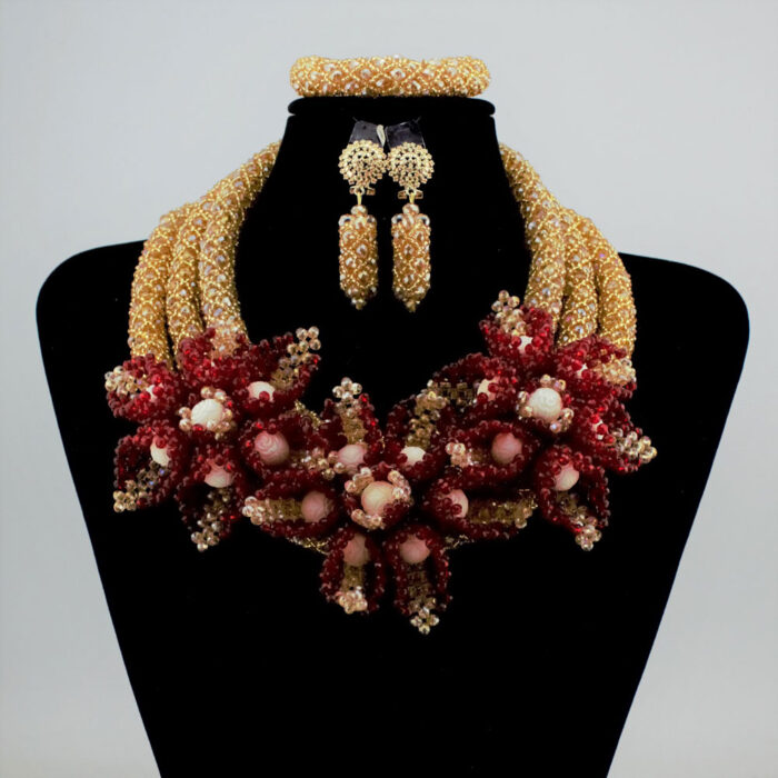 Traditional Jewelry Set African Beads Jewelry Set for Wedding