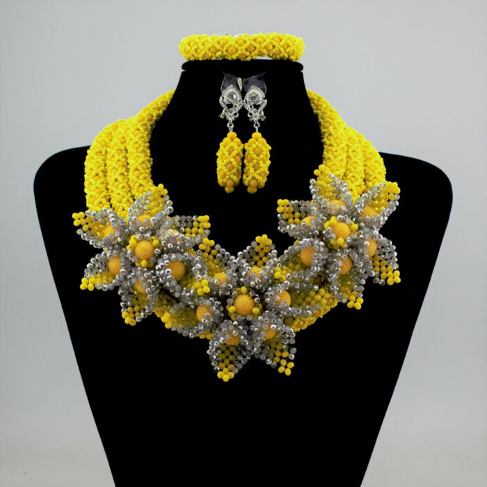 Traditional Jewelry Set African Beads Jewelry Set for Wedding