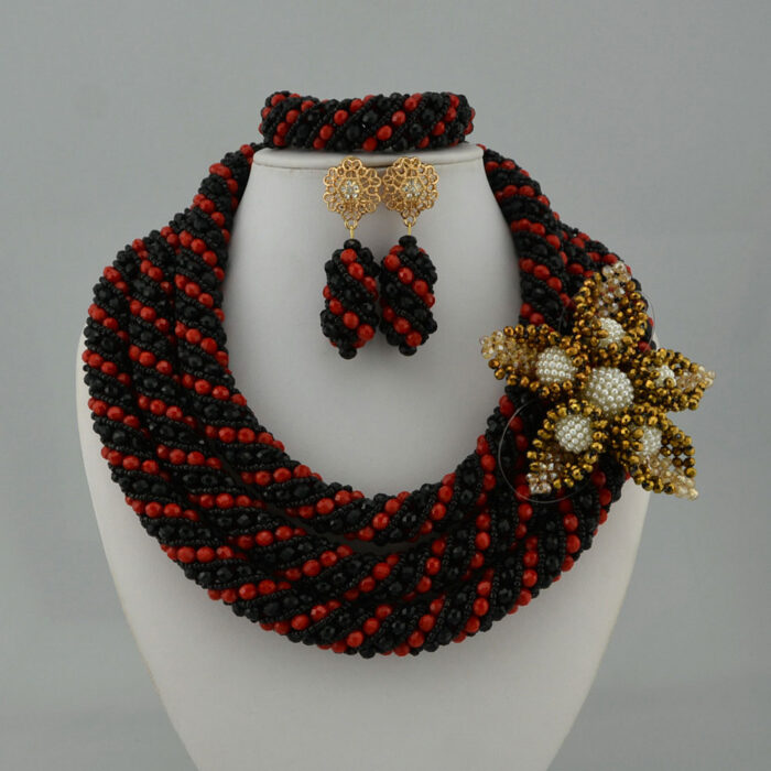 Traditional Jewelry Set African Beads Jewelry Set for Wedding