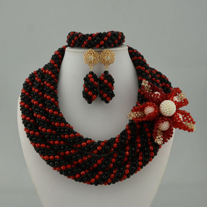 Traditional Jewelry Set African Beads Jewelry Set for Wedding