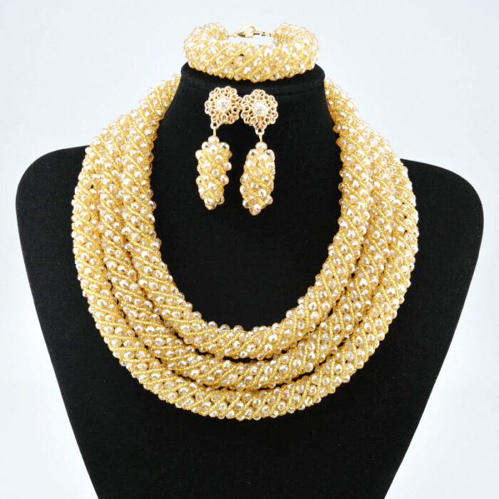 Traditional Jewelry Set African Beads Jewelry Set for Wedding