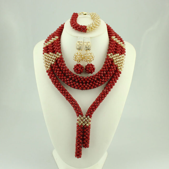 Fashion Jewelry 2020 Women Bridal Wedding Jewelry Sets