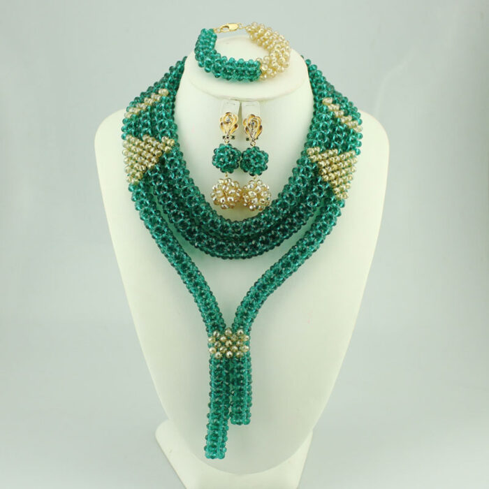 Fashion Jewelry 2020 Women Bridal Wedding Jewelry Sets